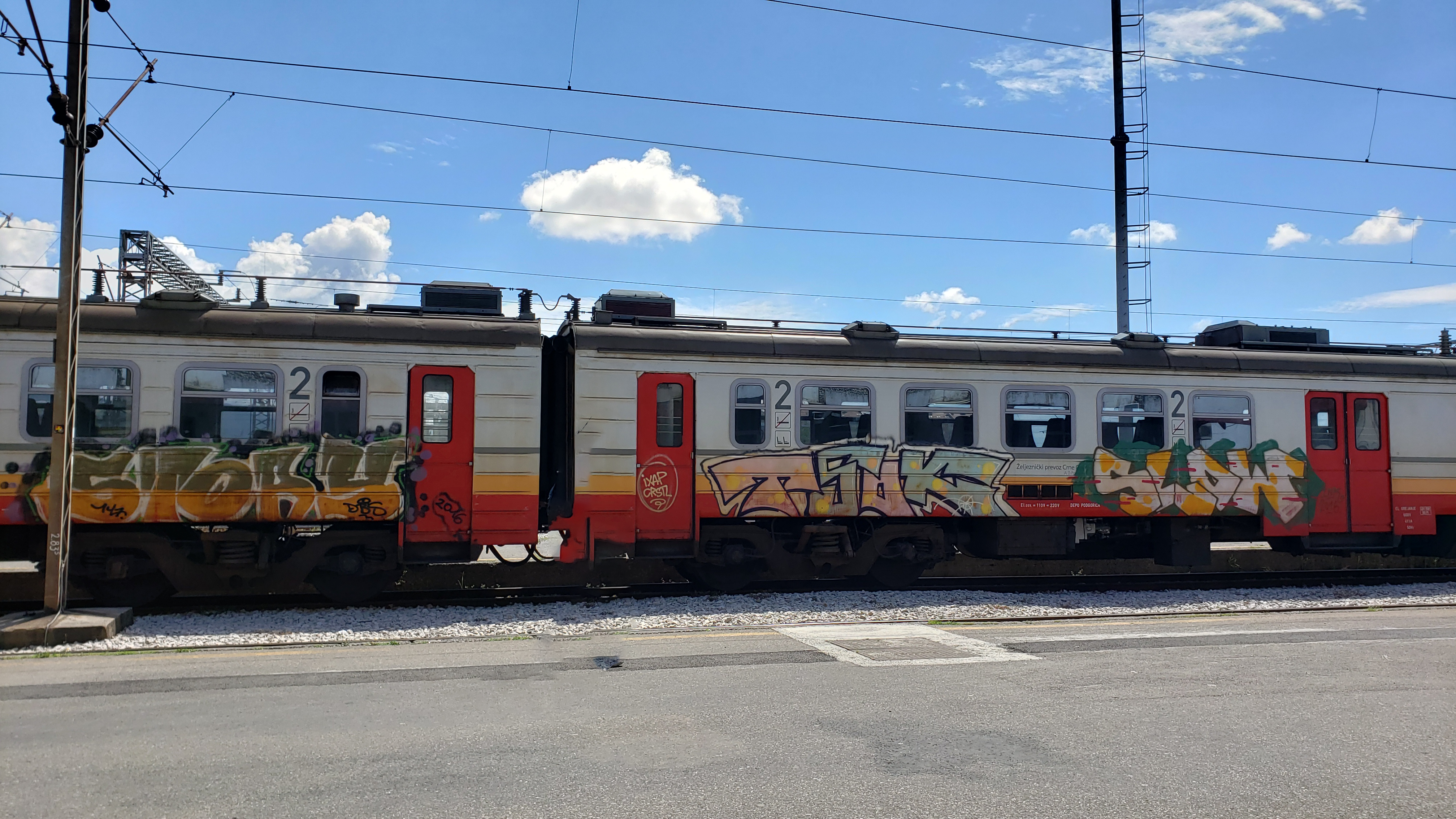 Train in Montenegro
